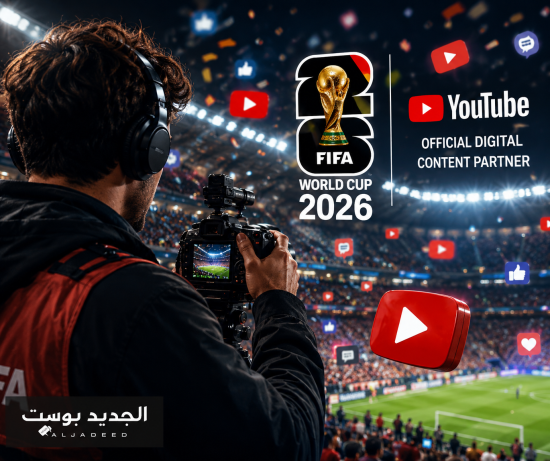 أعلن الفيفا عن شراكة استراتيجية مع يوتيوب لتكون المنصة الرقمية الرسمية المفضلة لكأس العالم 2026